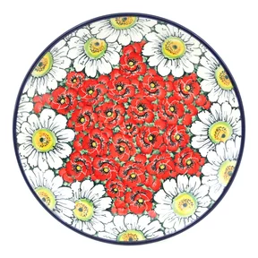 Talerz obiadowy B12<br>Ceramika Artystyczna Bolesławiec